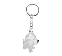 Sharplace Portachiavi per Cani, Contenitore Unico per di Animali, Memoriale per La Perdita di Un Animale Domestico, Regalo per Amici E Familiari, Golden Retriever