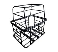 Sharplace Portapacchi Posteriore per Bicicletta, Cestino portaoggetti per Bicicletta, Pratico e Resistente con Copertura, trasportino per Cani, Accessori per, Senza Fodera