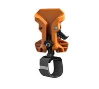 Sharplace Portautensili con clip da cintura, da appendere alla vita, autobloccante, comodo, portatile, porta trapano, per avvitatore, trapano elettrico, Giallo