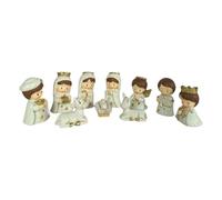 Sharplace Presepe di Natale, Opera d'Arte, Sacra Famiglia, Statuetta della natività, per Ufficio, libreria, scrivania, Soggiorno