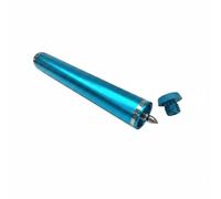 Sharplace Prolunga Stecca Biliardo Prolunga Manico Estensione Attacco Rapido Filettato con Adattatore in Lega di Alluminio Impugnatura con Rivestimento in Gomma, Manico Esteso Blu Da 8 Pollici