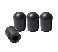 Sharplace Punta In Gomma Nera Da 4 Pezzi Per Puntale Dritto Per Contrabbasso