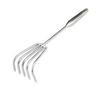 Sharplace Rastrello da Giardino a Mano, rastrello a Artiglio, coltivatore Manuale per diserbo, attrezzo Leggero per allentare Il Terreno, attrezzo per Scavare, Cinque Punte