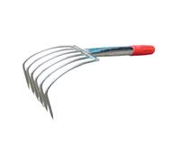 Sharplace Rastrello da Giardino, Coltivatore Leggero per Dissodare Il Terreno, Attrezzo da Giardinaggio per Lavori in Spiaggia, Prato E Cortile, 6 Denti