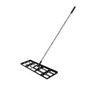 Sharplace Rastrello Livellatore per Prato, Rastrello da Giardino, Impugnatura Efficiente E Comoda, Strumento per Livellare per Pascolo, Cortile, Fattor