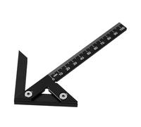 Sharplace Righello angolare 45/90 gradi da falegnameria Righello di posizionamento centrale