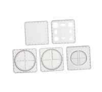 Sharplace Righello Geometrico, Modelli Da Disegno, Modelli di Misurazione, Funzioni Matematiche, Righello per Architettura, Falegnameria, Pittura Ed Edilizia, per La Classe 9