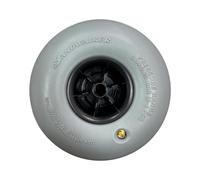 Sharplace Ruota per Carrello da Spiaggia, Pneumatici da Sabbia, Ruote per Palloncini, Accessorio Professionale, Ricambio Durevole, Ruota per Palloncino da, Boccola da 25 Mm