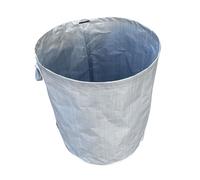 Sharplace Sacco Riutilizzabile per Foglie da Giardino, Sacco per Rifiuti da Giardino con Manici, Contenitore per Rifiuti da Giardino, Borsa per Riporre Oggetti, Grigio Argento 272L