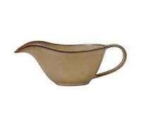 Sharplace Salsiera in ceramica con manico, contenitore per condimento per insalata, contenitore per per il Ringraziamento, Cachi
