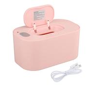 Sharplace Scalda Salviettine Umidificate con Display a LED, Scalda Salviettine E Dispenser di Salviettine Umidificate per Auto E Casa, Meccanico rosa, Taglia