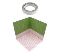 Sharplace Scatola Espositiva per Modellini Auto 1 12 Scatola Espositiva Modellini Auto Scenario Diorama Garages Miniatura Materiale PVC Schiuma Adatta per, Ufficio