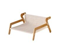 Sharplace Sdraio per Gatti Divano Lounge Letto Confortevole Tavoletta Tiragraffi Design Elegante in Legno Naturale Adatto a Spazi Moderni E Come Regalo per Anim, Iuta