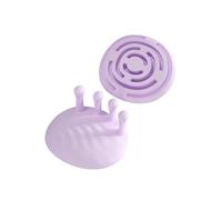 Sharplace Separatori per Dita dei Piedi, per Esercizi di Gambe, Alluce, per Piedi Piatti, migliora la Forma delle Gambe, Morbidi e Portatili, 1 Paio, Viola