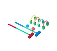 Sharplace Set Da Croquet per Bambini, Set Da Schiuma, Set Da Gioco Classico Da Croquet per Bambini, Set Da Gioco Da Croquet Da Prato per L'intrat