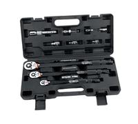 Sharplace Set di 9 chiavi dinamometriche da 1/4 3/8 1/2 pollice Chiave dinamometrica a doppia direzione 72 denti