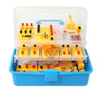 Sharplace Set didattico per circuiti di elettromagnetismo, sussidi didattici, Regali di Compleanno, Giocattolo educativo per la Scuola, progetti Fai da Te,