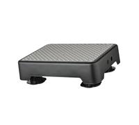 Sharplace Sgabello regolabile, supporto per stare in piedi, rialzo, poggiapiedi, robusta piattaforma antiscivolo per assistenza agli anziani, Bianco