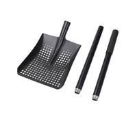 Sharplace Sifting Setaccio Agricolo Strumento Filtrante Setaccio Sabbia Ferro Resistente Manico Lungo Adatto per Pulizia Pozzi Fattoria Giardino Animali 118cm