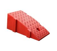 Sharplace Soglia Rampa Cuscinetto Gradino Antiscivolo Assorbimento Urti Rampa Slope Pad Multifunzione Materiale PP Adatto per Auto Motocicli Bici Rampe Esterne, Rosso