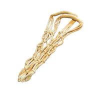 Sharplace Sottobicchiere in Macramè, Realizzato a Mano con Corda Intrecciata, per Attività All'aperto, Giallo Crema