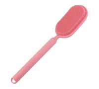 Sharplace Spazzola per doccia, spazzola per bagno, 27" estensibile, per la pulizia profonda della doccia, per uomini, donne, anziani, portatile, Rosa