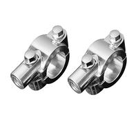 Sharplace Staffa di Montaggio Del Morsetto Dello Specchietto Del Manubrio Pezzi 10mm per Bici Da 7/8 ``