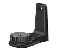 Sharplace Staffa di supporto per livelli nera con foro di sospensione, rotazione a 360°, accessori a forma di L