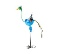 Sharplace Statuette da Giardino a Forma di Pavone, Regali per Donne, Stabili E Staccabili