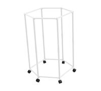 Sharplace Stendibiancheria con Struttura in Ferro Resistente E Connettori in PP Capiente E Pratico Adatto per Camera Da Letto E Dormitorio, Bianco