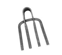 Sharplace Strumento Manuale Che Rastrella Erbaccia da Giardino, 18x28 Cm
