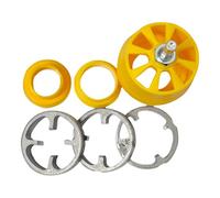 Sharplace Strumento per la filettatura in PVC per trapano elettrico, strumento idraulico professionale con tubo guida integrato, 1/2" 3/4" 1" per