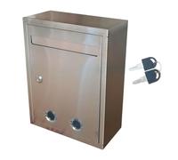 Sharplace Suggestion Mailbox Box con Serratura con Due Chiavi in Acciaio Inox Resistente Funzione Raccolta Facile da Pulire Adatto per