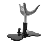 Sharplace Supporto Ausiliario per Toelettatura Staffa di Sostegno Sgabello Regolabile Sedile per Cani Banco da Lavoro in Materiale Adatto per Bagno E, Grigio