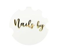 Sharplace Supporto fotografico per unghie in acrilico, supporto per salone di bellezza, semplice, multiuso, leggero, regalo per artisti, espositore per nail art