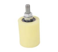 Sharplace Supporto per la Sostituzione della Ruota della Guida del cancello Scorrevole, Gruppo di rulli Lisci, 50x60mm