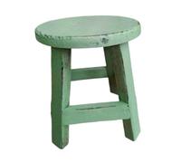 Sharplace Supporto per Piante in Legno, Supporto Decorativo Rustico Rotondo, Sgabello per Vaso di Fiori per Ufficio, Scrivania, Arredamento per La Casa, Verde