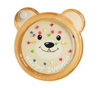 Sharplace Tappetino Gonfiabile per Gatti, per Il Tempo Trascorso a Pancia in Giù, per Cani, per Rinfrescarsi, per Interni, per Bambini E Bambine, Orso, Taglia unica bambino