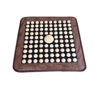 Sharplace Tappetino per agopressione in legno per massaggio ai piedi, senza rumore, portatile, ergonomico, pieghevole, per casa, interni, soggiorno, viaggio, Punto Più Grande