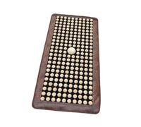 Sharplace Tappetino per agopressione in legno per massaggio ai piedi, senza rumore, portatile, ergonomico, pieghevole, per casa, interni, soggiorno, viaggio, 50x100 Cm