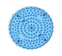 Sharplace Tappetino per Massaggio Ai Piedi in Silicone Tappetino Da Gioco per Massaggi Tappetino Da Pieghevole Tappetino per Massaggio con Piastra per Pied, Rotondo Blu