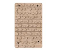 Sharplace Tappetino per massaggio ai piedi, tappetino per agopressione, leggero, per camminare, per scrivania, in piedi, per dormitorio, salotto, SPA, camera da, Colore Della Venatura Del Legno