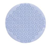 Sharplace Tappetino sensoriale per massaggio ai piedi, comodo per bambini, facile da pulire, tappetino da pavimento, piastrella sensoriale per bagno, lavoratore, Blu