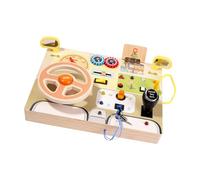 Sharplace Tavola con LED, Giocattolo Da Viaggio per Neonati, Educazione Precoce, Interruttore Coordinato per Colore, Giocattolo Sensoriale, Giocattol, volante, Taglia unica