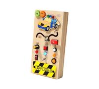 Sharplace Tavola con LED, Giocattolo Da Viaggio per Neonati, Educazione Precoce, Interruttore Coordinato per Colore, Giocattolo Sensoriale, Giocattol, auto, Taglia unica