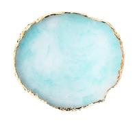 Sharplace Tavolozza per nail art fai da te, tavolozza per pittura con colori misti, strumento per l'esposizione di nail art, per disegno con colori per la, Blu