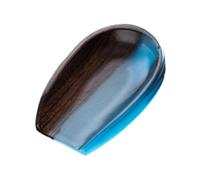 Sharplace Tazza di Chicchi di Caffè Cha He Recipiente per Il Tè in Legno E Resina Accessorio per Il Caffè Vassoio per Il Tè Vassoio per Pesare per, Colore D