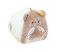 Sharplace Tenda per Bambole in Miniatura, Perfetta per Decorare La Tua Stanza O La Tua Casa. 20x10x10 Cm. Ideale Come Tenda per Peluche, Marrone