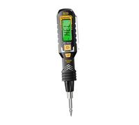 Sharplace Tester, Filo Sotto Tensione/nullo, Penna Tester di Induzione Intelligente Portatile Professionale, Penna per Elettricisti, Nero