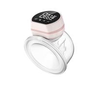Sharplace Tiralatte Elettrico, Antireflusso, Massaggio per L'allattamento, Strumenti Automatici, Pompa per Il Latte, Portatile per Donne, Rosa, Taglia unica